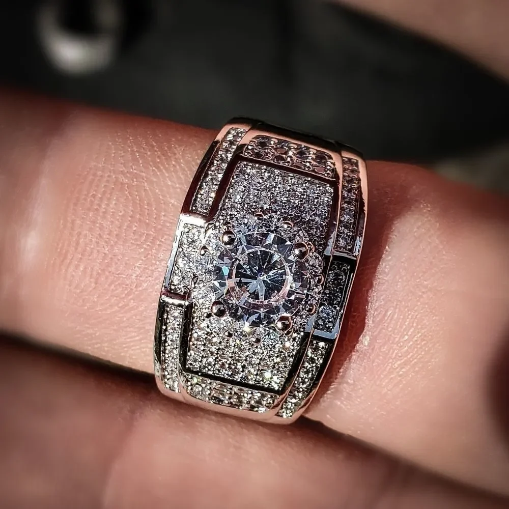 Arctic Blast Men's Ring